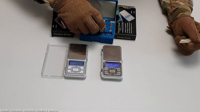 Выбор высокоточных весов для взвешивания патронов Mertech M-68S Mirror 200g и Pocket Scale MH-100 смотреть онлайн