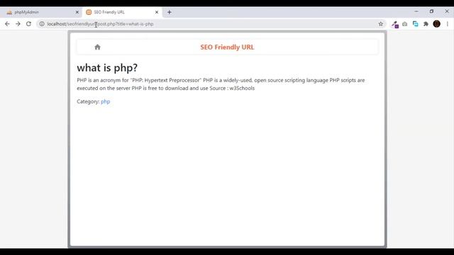 How to Create Dynamic SEO friendly URL in PHP using .htaccess смотреть онлайн