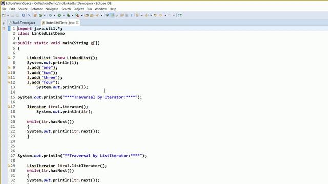 Linked List| Iterator | Linked List | Collections Framework Java | Java Tutorial In Hindi -09 смотреть онлайн