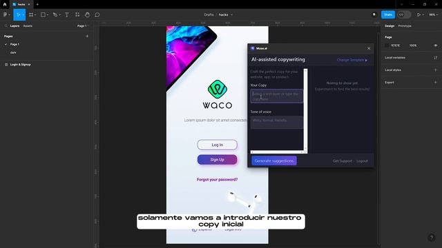 Conoce este plugin con IA en Figma y deja de usar Lorem Ipsum?? - Waco Hacks смотреть онлайн