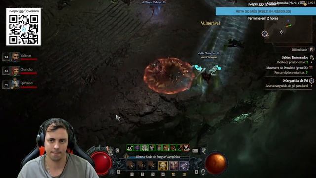 DIABLO 4 S2: BUILD NOVA! BARBARO DE FOGO QUASE LV100! (VIRE MEMBRO E AJUDE O CANAL) смотреть онлайн