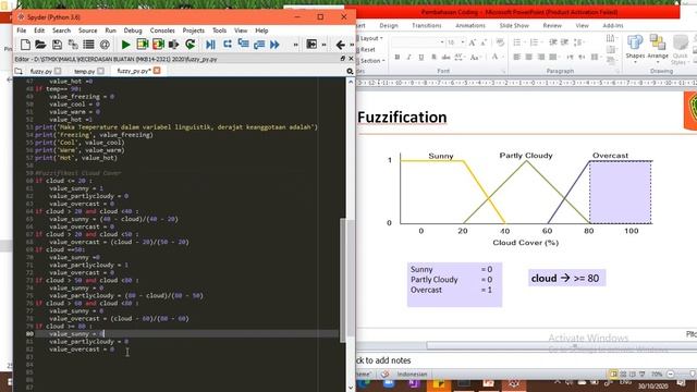 [KULIAH ONLINE] Implementasi Coding Logika Fuzzy menggunakan Python смотреть онлайн