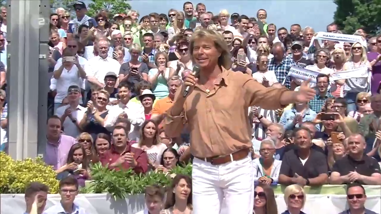 Hansi Hinterseer - Weil Ich Dich So Mag (ZDF Fernsehgarten 04.06. 2017)