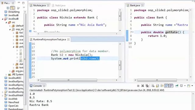 Override Polymorphism in Java [Nepali] смотреть онлайн