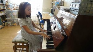 Марианна Лемешкина, 9 лет.  Чик КОРИА «Испанские мотивы».
