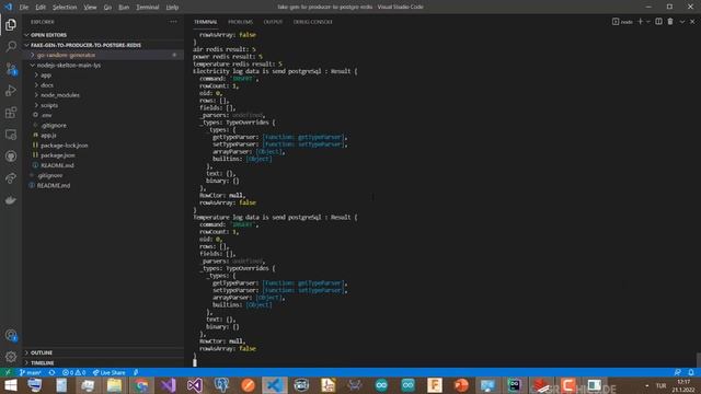 fake sensor data generator is send to api and postgre, redis. смотреть онлайн