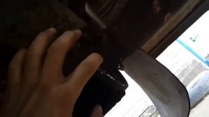 Газ 3307 ремонт глушителя часть 1-я