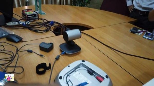 Logitech Group (960-001054) (Package Content: PTZ Camera, Speakerphone, Remote control Unboxing