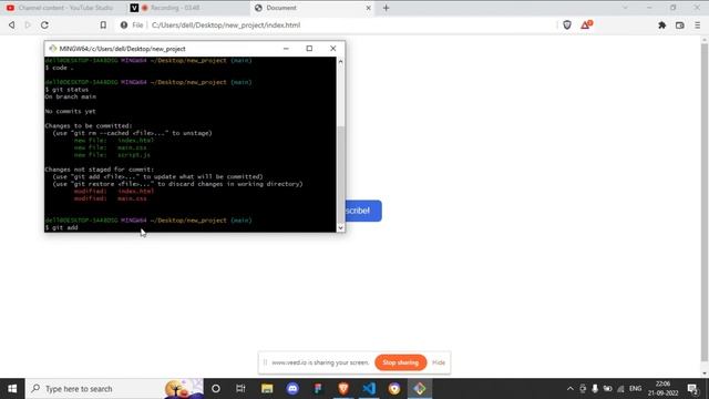 How to make a commit in git смотреть онлайн