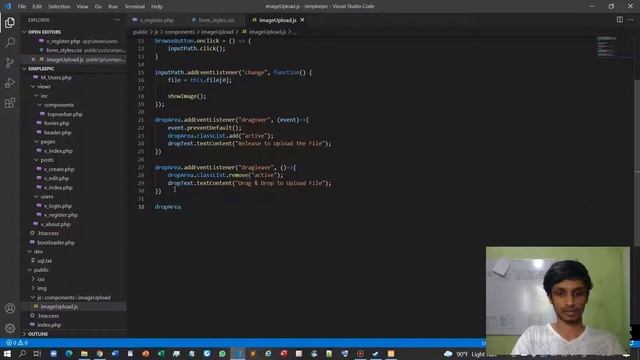 PHP MVC Framework - #31 - Building a Social Network - Profile picture client side смотреть онлайн