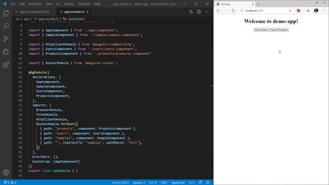 Learn Angular: Angular Navigation Redirects and Page Not Found смотреть онлайн