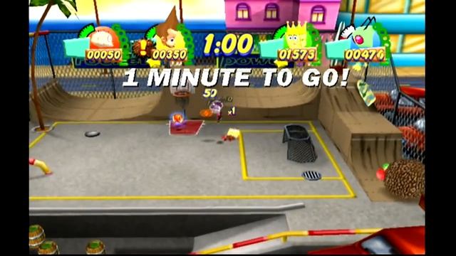 Nickelodeon Party Blast 3 Player Gameplay Gamecube смотреть онлайн