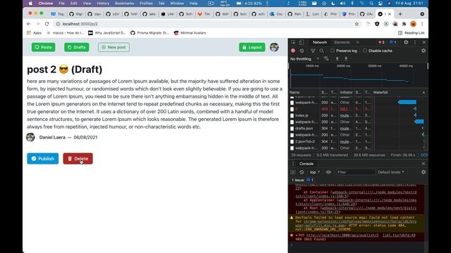 Create A Blog With Prisma & NextJS | part 5 смотреть онлайн