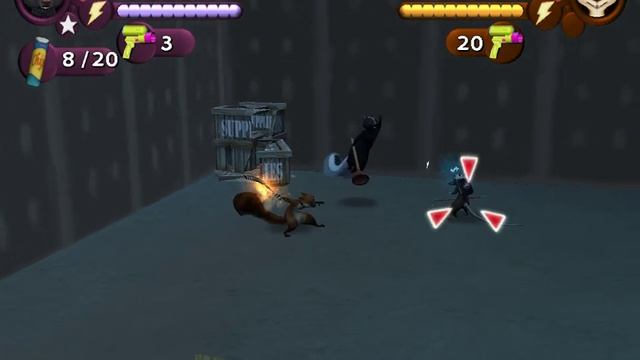 Over The Hedge Video Game: Walkthrough Part 6 - Projector Heist - Mission 6 смотреть онлайн