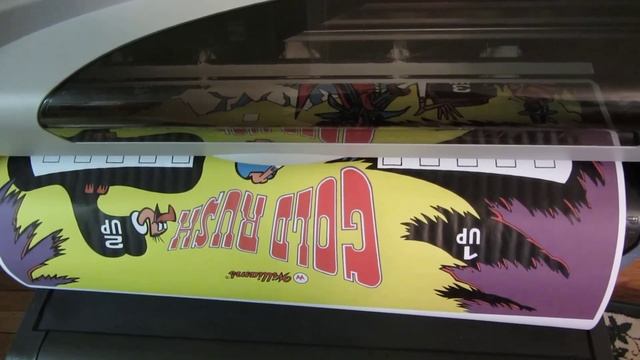 Printing with a Hewlett Packard Designjet 500 24" printer plotter смотреть онлайн