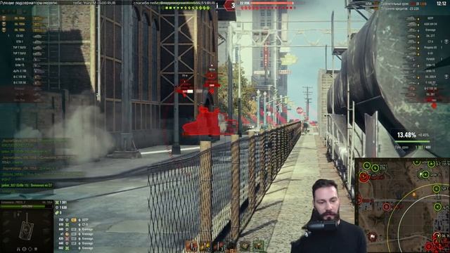 Смотрим новый танк, потеем, ржём. @InspirerGames @Kop3uHbl4 @ElComentanteOfficial (Мир Танков)