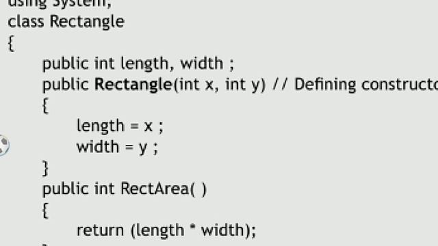 Constructor and other Members смотреть онлайн