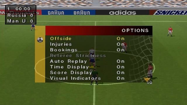 SONYPLAYSTATION FIFA 98 Обзор игры смотреть онлайн