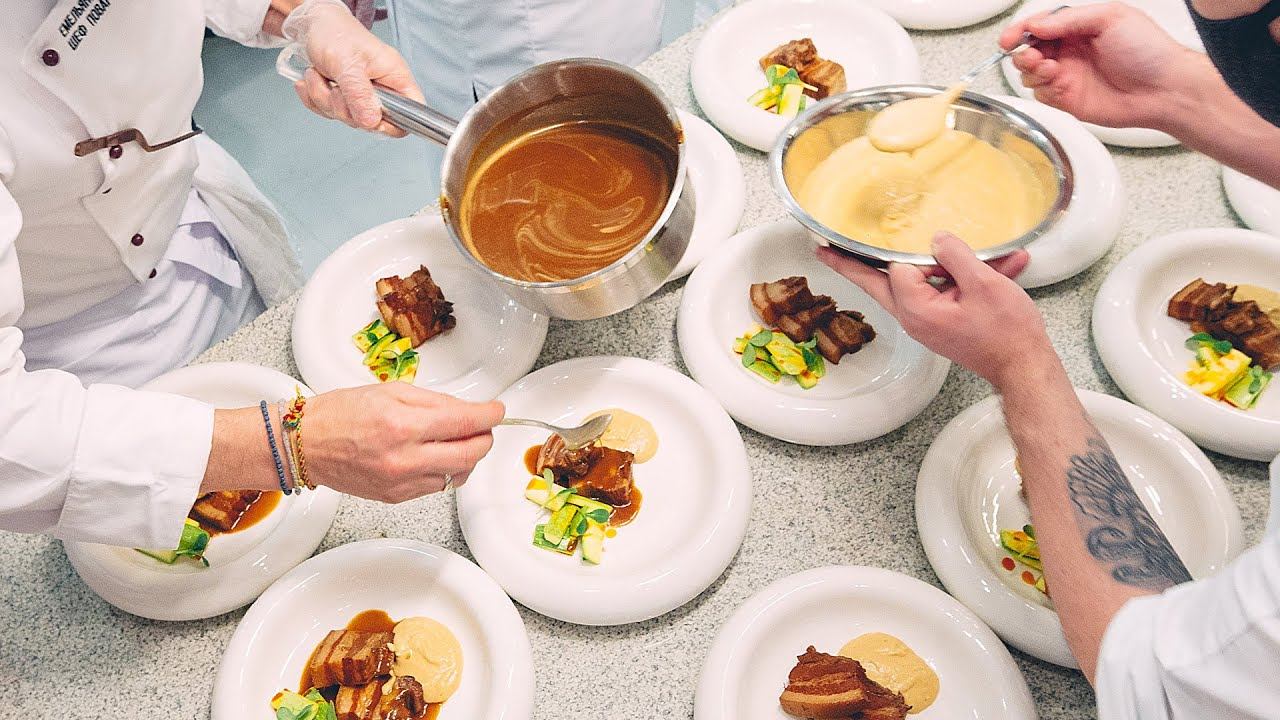 Что я готовлю в ресторанах. Авторский ужин в институте Поля Бокюза. Красноярск смотреть онлайн