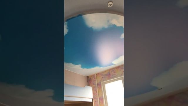 2-х уровневые натяжные потолки с двойной печатью смотреть онлайн