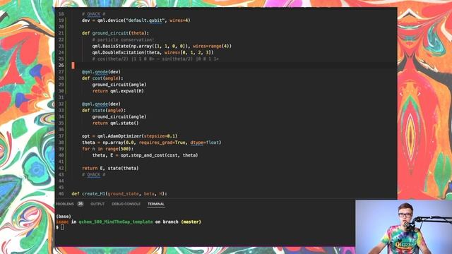 QHack 2022: Coding Challenge Tutorial — QChem 500: Mind the Gap смотреть онлайн
