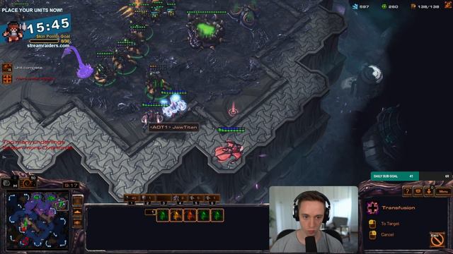 StarCraft 2: Lowko vs Top 10 GRANDMASTER (NA Server)! смотреть онлайн
