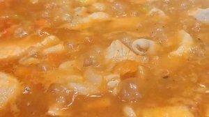 Булгур запеченный в горшочке с овощами и куриной грудкой.