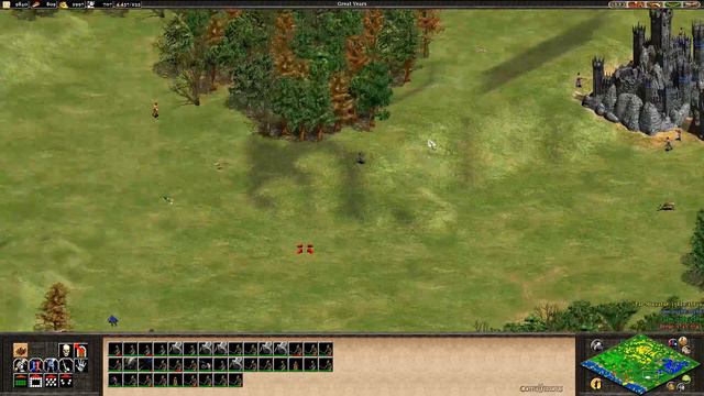 LORD OF THE RINGS IN AGE OF EMPIRES 2 MOD смотреть онлайн
