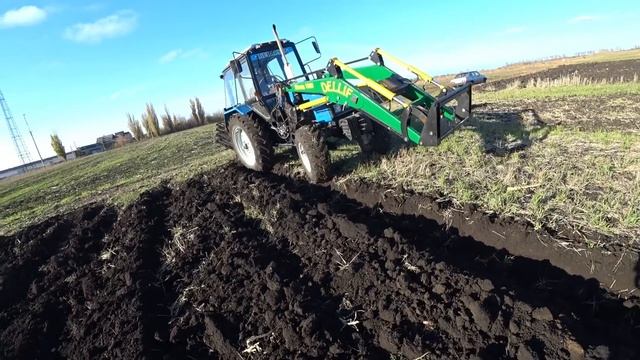 ➡️"Турбо МТЗ" с 4-х корпусным плугом ПНВБ. Хватит ли мощности⁉️ смотреть онлайн