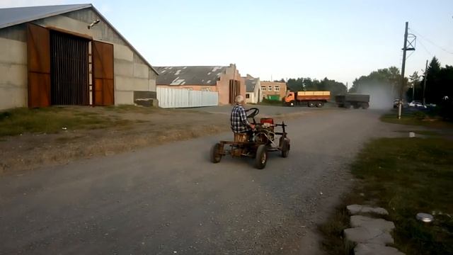 Самоходка на базе мотороллера муравей смотреть онлайн