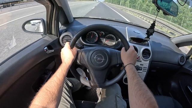 2008 Opel Corsa D [1.0 60HP] |0-100| POV Test Drive #1786 Joe Black смотреть онлайн