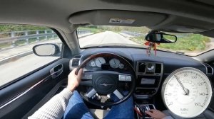 Chrysler 300C 5.7i Hemi V8 16V /340 HP/ POV Test Drive #40