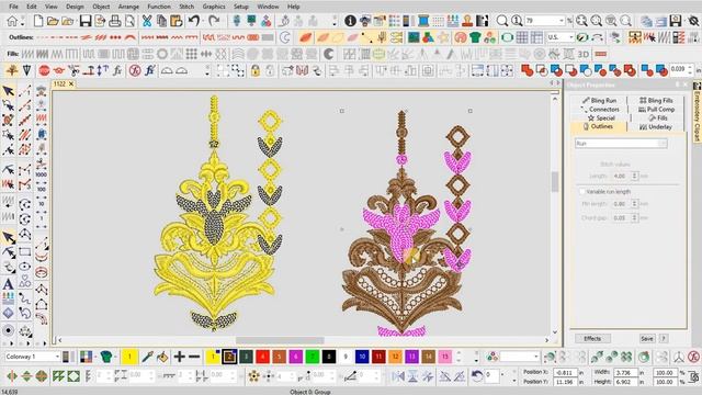 Wilcom Tutorial how to creat file formate png and jpg and convert emb to dst in e4 смотреть онлайн