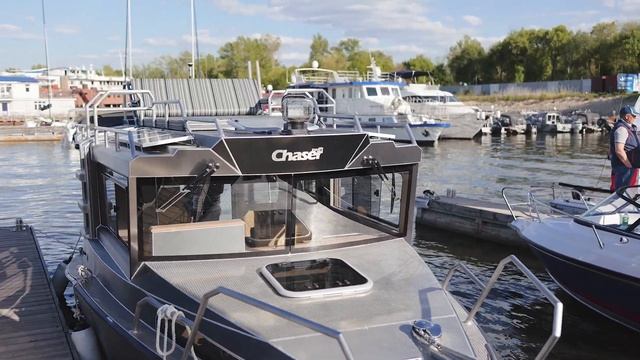 Алюминиевый катер SWIFT CHASER 800 CLASSIC - SAMARA BOAT SHOW 2023 смотреть онлайн