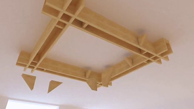 Кессонированные потолки. Демо-ролик смотреть онлайн