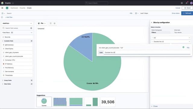 How to Create a Pie Chart, Donut Chart, or Treemap using Kibana Lens смотреть онлайн
