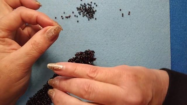 Как крепить камень Гранат к браслету . смотреть онлайн