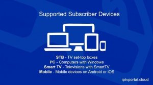 IPTVPORTAL - Platform for IPTV / OTT TV
