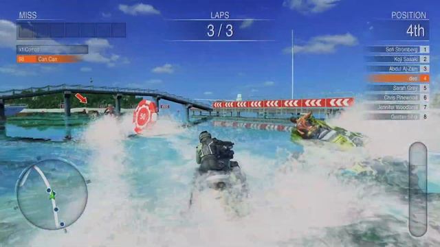 Aqua Moto Racing Utopia on PS5 is a Wave Race 64 clone смотреть онлайн