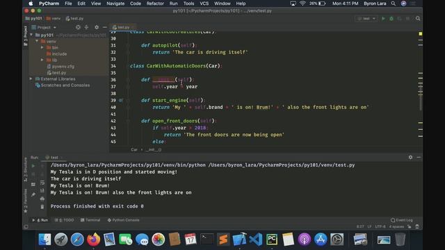 ?Python 3 tutorial 2020 for anyone | Beginners | Classes - Inheritance 16 смотреть онлайн