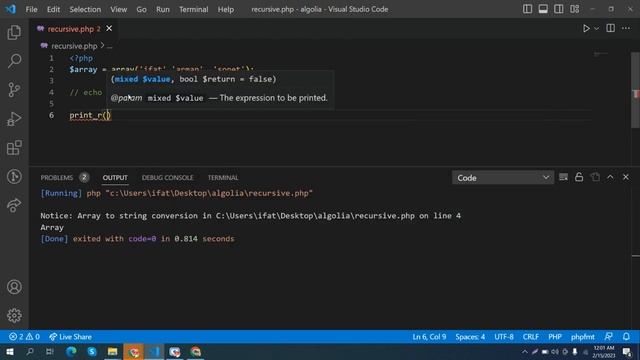 PHP array, print_r(), var_dump() | PHP Bangla Tutorial смотреть онлайн