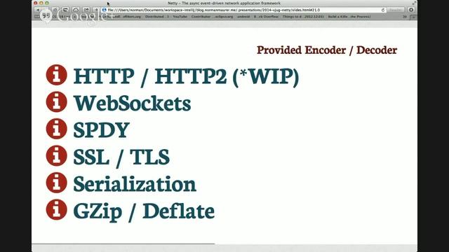 "Netty - The async event-driven network application framework" by Norman Maurer смотреть онлайн