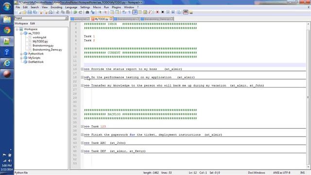 Notepad++ Task Management System for Techies - Keeping It Simple смотреть онлайн
