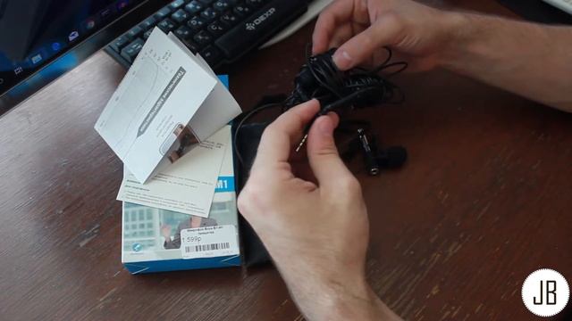 Микрофон BOYA BY-M1 + Тест звука. смотреть онлайн