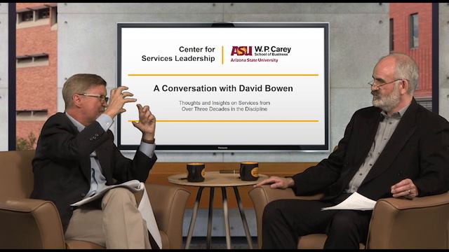 A Conversation with David Bowen - Thoughts and Insights from Over 30 Years in Services смотреть онлайн