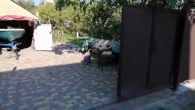 Откатные ворота. Результат установки. Обзор клиента смотреть онлайн