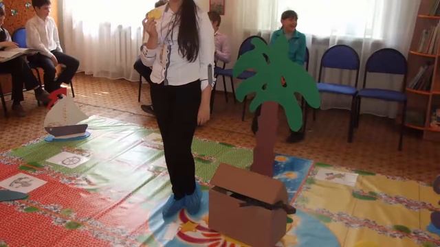 Организация досуга детей. Напольная игра. смотреть онлайн