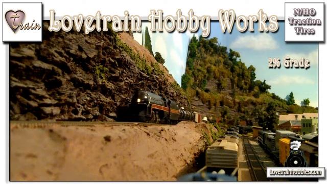 Traction Tires. Replacements That Work! N-HO Scale, Class-J 4-8-4 Making The Grade! 8mm-N смотреть онлайн