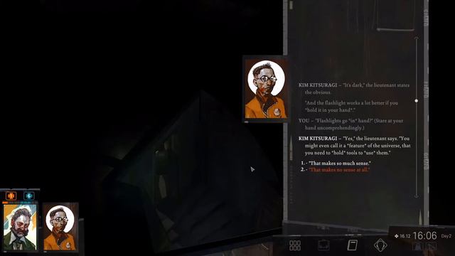 Flashlights go IN hand? (Disco Elysium) смотреть онлайн