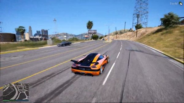 ПОГОНЯ НА KOENIGSEGG AGERA R - ПОЛИЦЕЙСКИЕ ПОГОНИ В GTA 5